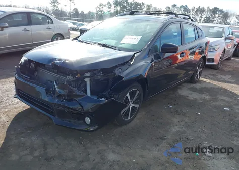 2021 Subaru Impreza Premium 5-Door из США, поврежденный, VIN 4S3GTAV65M3710413